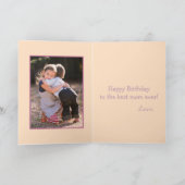 Happy Birthday Mama Elephant und Hippo Foto innen Karte (Innenseite)