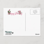 Happy Birthday Mama - German Shepherd - Kuno Postkarte (Rückseite)