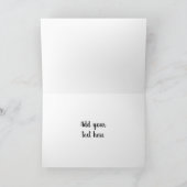 Happy Birthday Mama Hen mit Chick Card Karte (Innenseite)