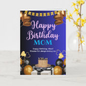 Happy Birthday Mama Karte (Gelbe Blume)