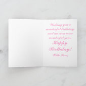 Happy Birthday Mama Karte (Innenseite)