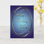 Happy Birthday Mama Karte (Gelbe Blume)