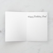 Happy Birthday Mama Mutter Spaß Funny Karte (Innenseite)