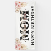 Happy Birthday Mama Party Banner (Vertikal)