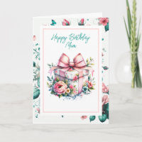 Happy Birthday Mama | Shabby Chic Floral