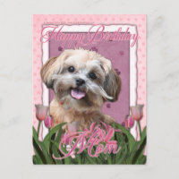 Happy Birthday Mama - ShihPoo - Maggie