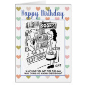 Happy Birthday Man weiß alles, was Joke (Vorne)