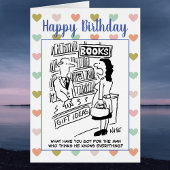 Happy Birthday Man weiß alles, was Joke