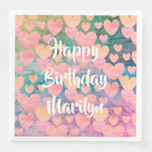 Happy Birthday #Marilyn Party napkins von DAL Serviette