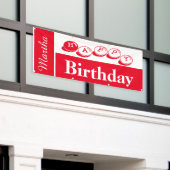 Happy Birthday Martha Banner (Äußeres Gebäude)