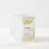 Happy Birthday Mattglastasse (Vorderseite Links)