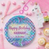 Happy Birthday Meerjungfrau Pappteller (Party)