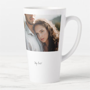 Happy Birthday Meine Liebe Custom Foto Modern Mini Milchtasse