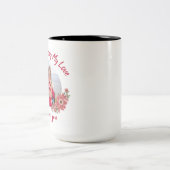 Happy Birthday Meine Liebe Zweifarbige Tasse (Mittel)