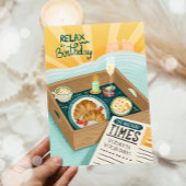 Happy Birthday Men Man Relax Cake Husband Vater Karte