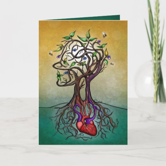 Happy Birthday - Menschliche Natur Karte (Vorderseite)