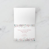 Happy Birthday Mermaid Card Karte (Innenseite)