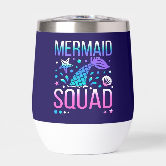 Happy Birthday Mermaid Squad-68296 (Vorderseite)