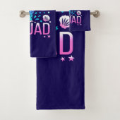 Happy Birthday Mermaid Squad-68296 Badhandtuch Set (Insitu)