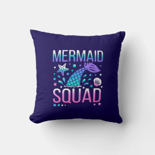 Happy Birthday Mermaid Squad-68296 Kissen