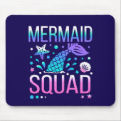 Happy Birthday Mermaid Squad-68296 Mousepad (Vorne)