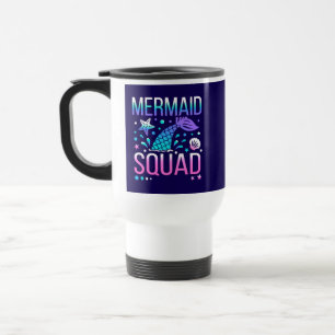 Happy Birthday Mermaid Squad-68296 Reisebecher