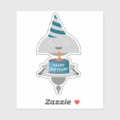 Happy Birthday Mia Sticker (Blatt)