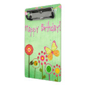 Happy Birthday Mini Klemmbrett (Gewinkelt2)