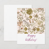 Happy birthday! mitteilungskarte (Vorne/Hinten)