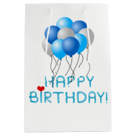 Happy Birthday Mittlere Geschenktüte