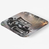 Happy Birthday Model A Car Pappteller (Gewinkelt)