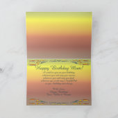 Happy Birthday Mom 2009 Card Karte (Innenseite)