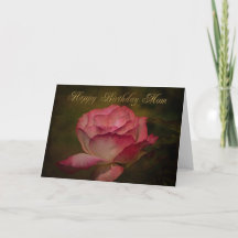 Happy Birthday Mom Greeting Card