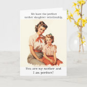 Happy Birthday Mom Mother Humor Funny Karte (Gelbe Blume)