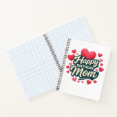 Happy Birthday Mom Notizblock (Innenseite)