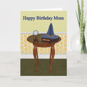 Happy Birthday Mom Pagan Greeting Card Karte