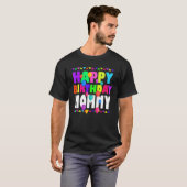 Happy Birthday Mommy Niedliche Kleinkind Matching T-Shirt (Vorne ganz)