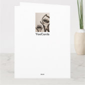 HAPPY BIRTHDAY MONSTER CARD KARTE (Rückseite)