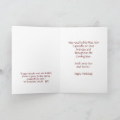 Happy Birthday Mother AR Card Karte (Innenseite)