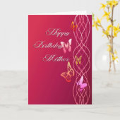 Happy Birthday Mother Karte (Gelbe Blume)