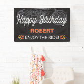 Happy Birthday Motorrad-Image für Banner (Insitu)