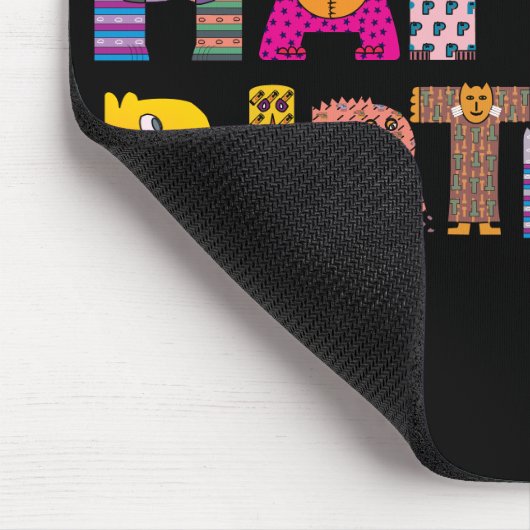 Happy Birthday Mousepad (Ecke)