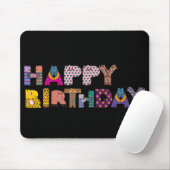 Happy Birthday Mousepad (Mit Mouse)