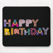 Happy Birthday Mousepad (Vorne)