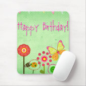Happy Birthday Mousepad (Mit Mouse)