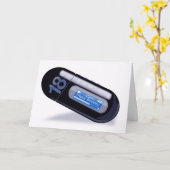 Happy Birthday MP3-Typ Spieler Karte (Gelbe Blume)