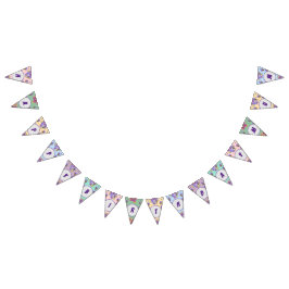 Happy Birthday Mum Blume Floral Party Bunting Wimpelkette