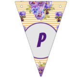 Happy Birthday Mum Blume Floral Party Bunting Wimpelkette (Dritte Fahne)