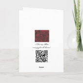 Happy Birthday Mum Card Karte (Rückseite)
