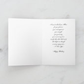 Happy Birthday Mum Card Karte (Innenseite)